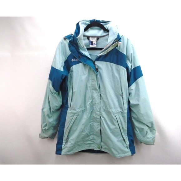 Columbia Women's Size M 3-in-1 Interchange Hooded Jacket Removable Liner - Picture 1 of 15